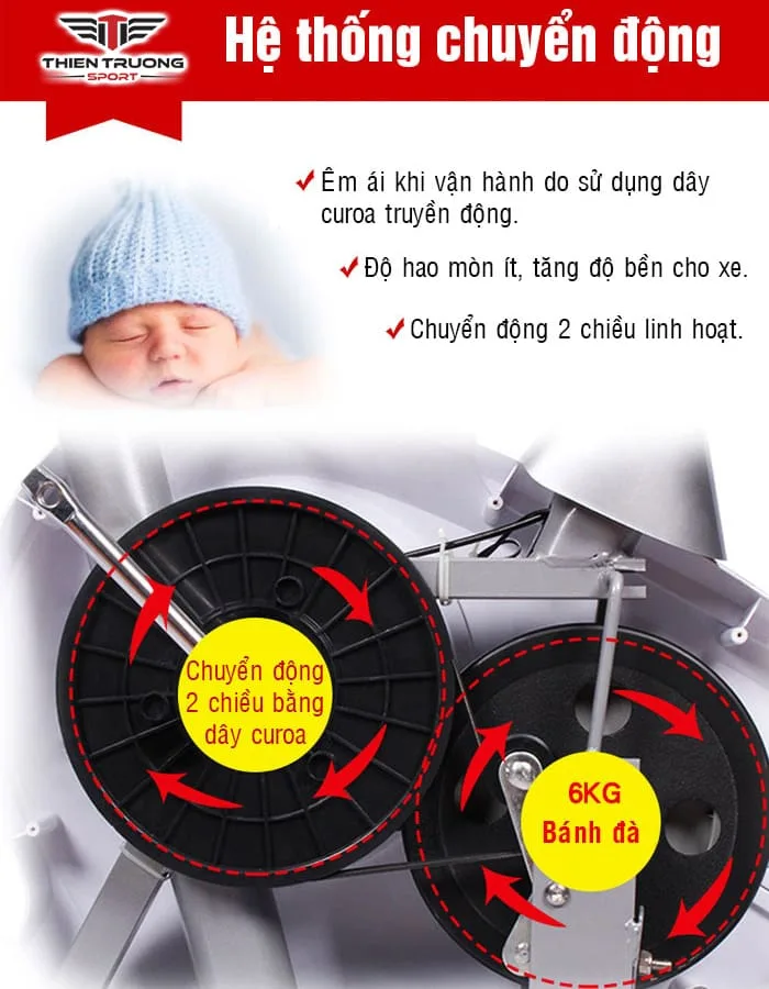 Xe đạp phục hồi chức năng BC-51023