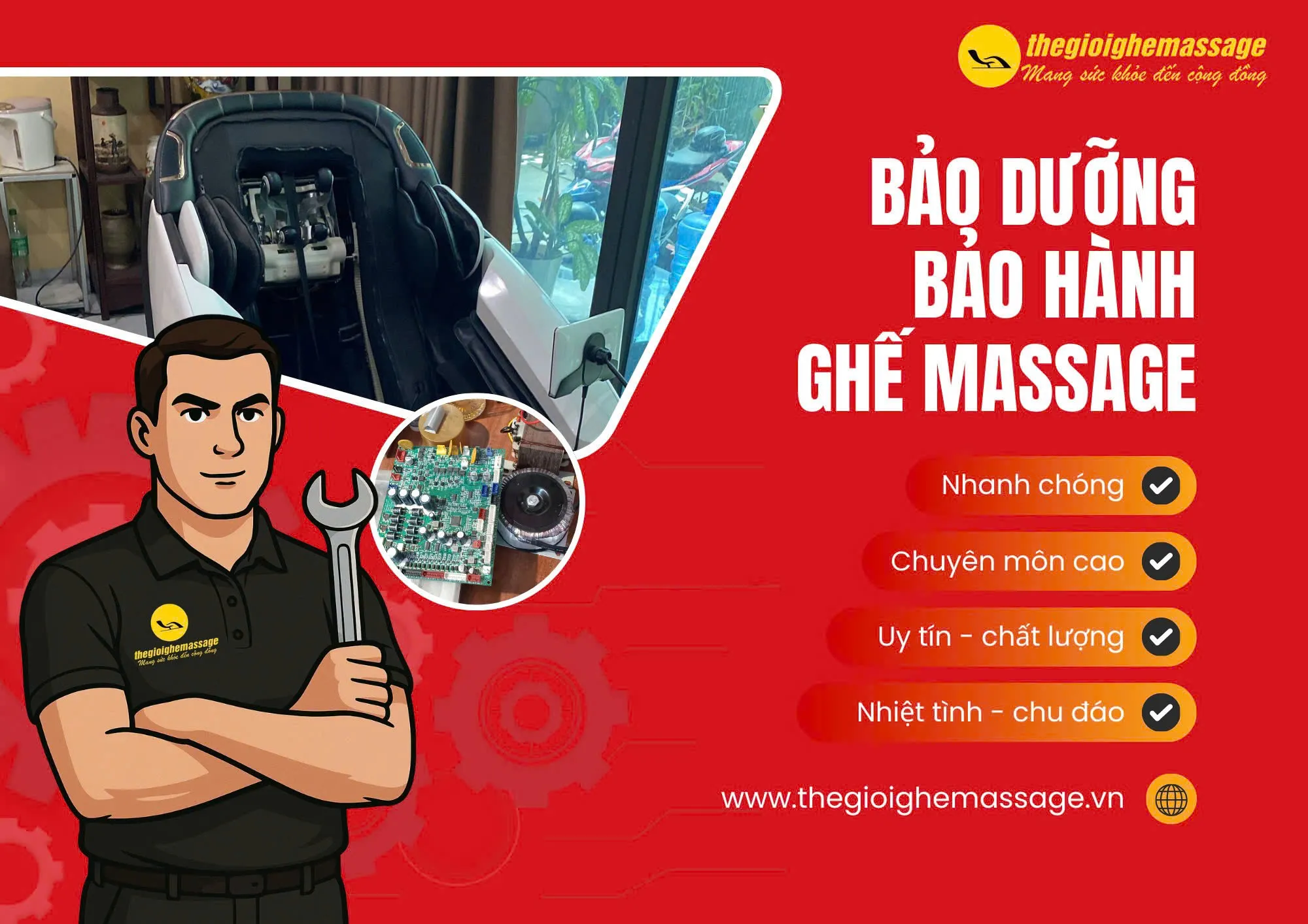Chế Độ Hậu Mãi Tại Thegioighemassage – Cam Kết Uy Tín, Chất Lượng, Đồng Hành Lâu Dài