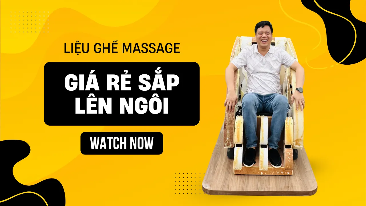 Liệu ghế massage giá rẻ sẽ lên ngôi?