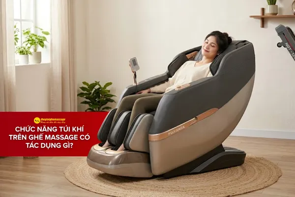 Chức Năng Túi Khí Trên Ghế Massage Có Tác Dụng Gì?